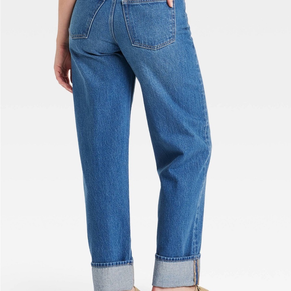 Cuffed Universal Thread Classic Blue Jeans